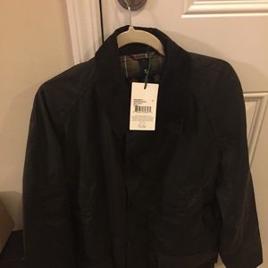 New-Barbour Bristol Olive Men's Wax Jacket- Size M